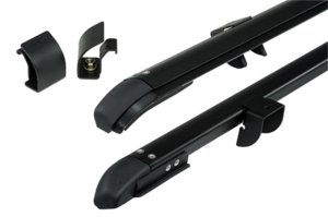 Jeep Wrangler Windshield Channel - Rugged Ridge - No Drill - Black - `97-`06